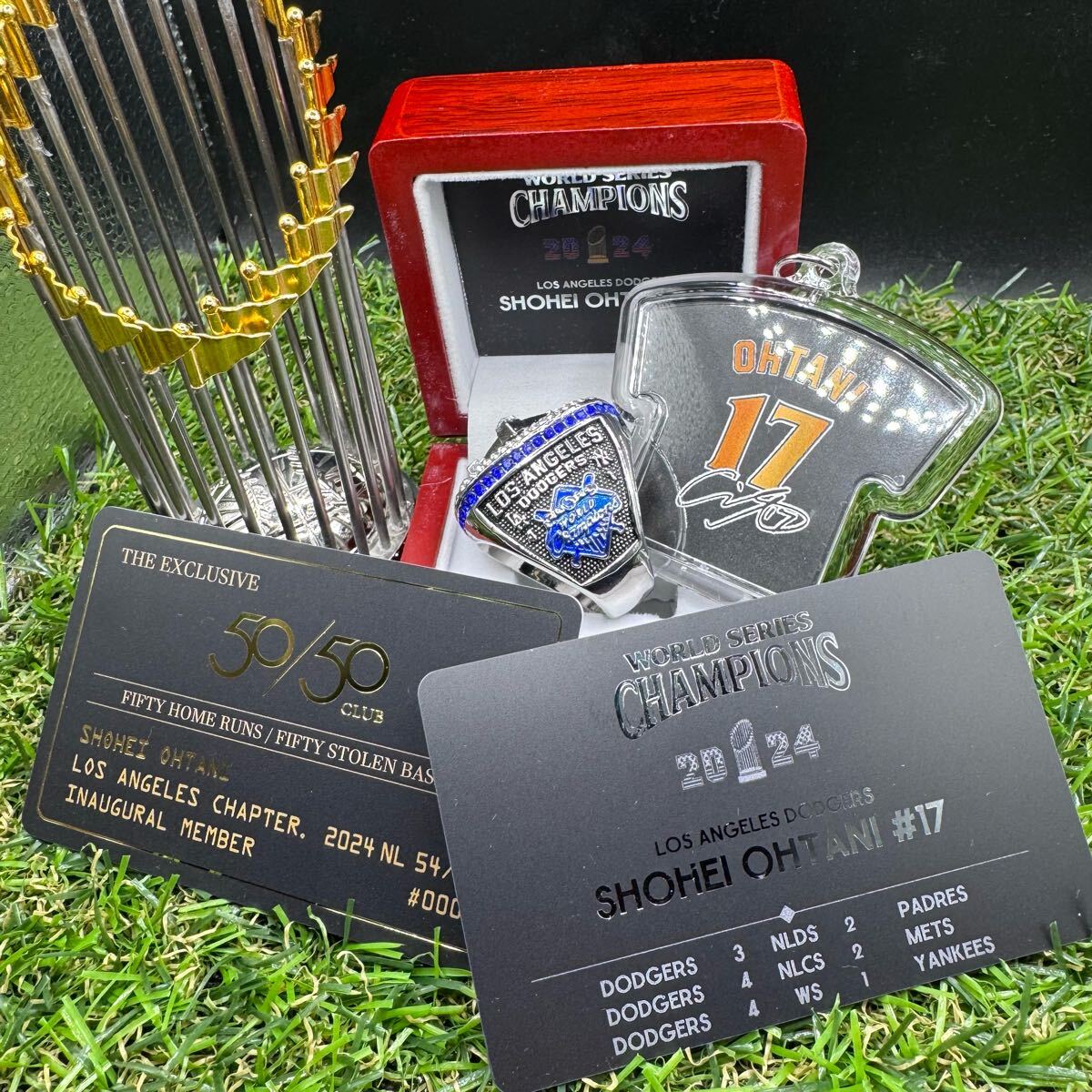 非売品 大谷翔平 ドジャース ワールドチャンピオリング 非売品 大谷翔平 ドジャース ワールドチャンピオリング