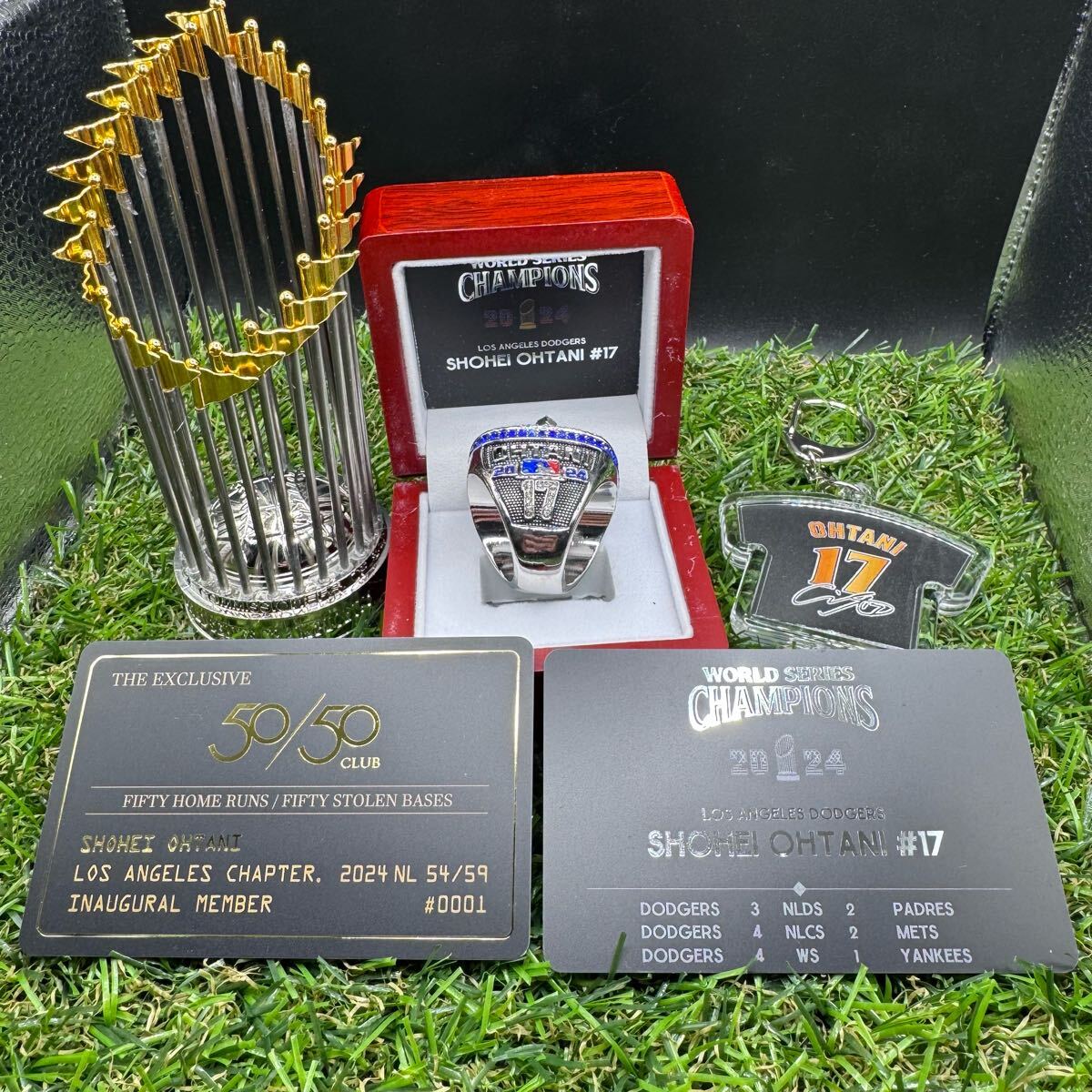 非売品 大谷翔平 ドジャース ワールドチャンピオリング 非売品 大谷翔平 ドジャース ワールドチャンピオリング