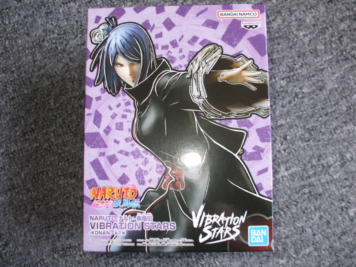 未開封 NARUTO-ナルト- 疾風伝 VIBRATION STARS-KONAN- コナン(旧パッケージ）_画像1