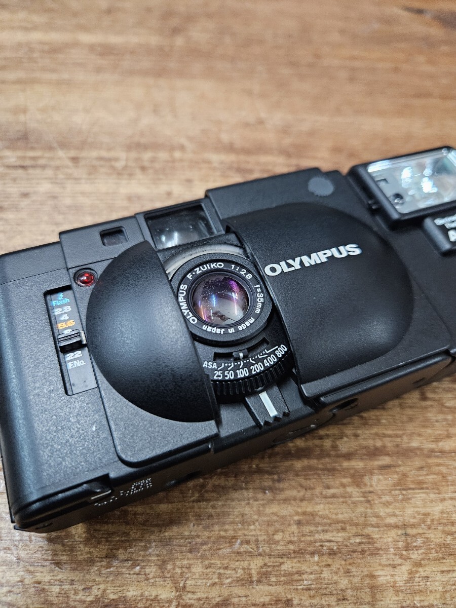 !_OLYMPUS Olympus compact пленочный фотоаппарат A11 XA Electronic Flash Vintage 