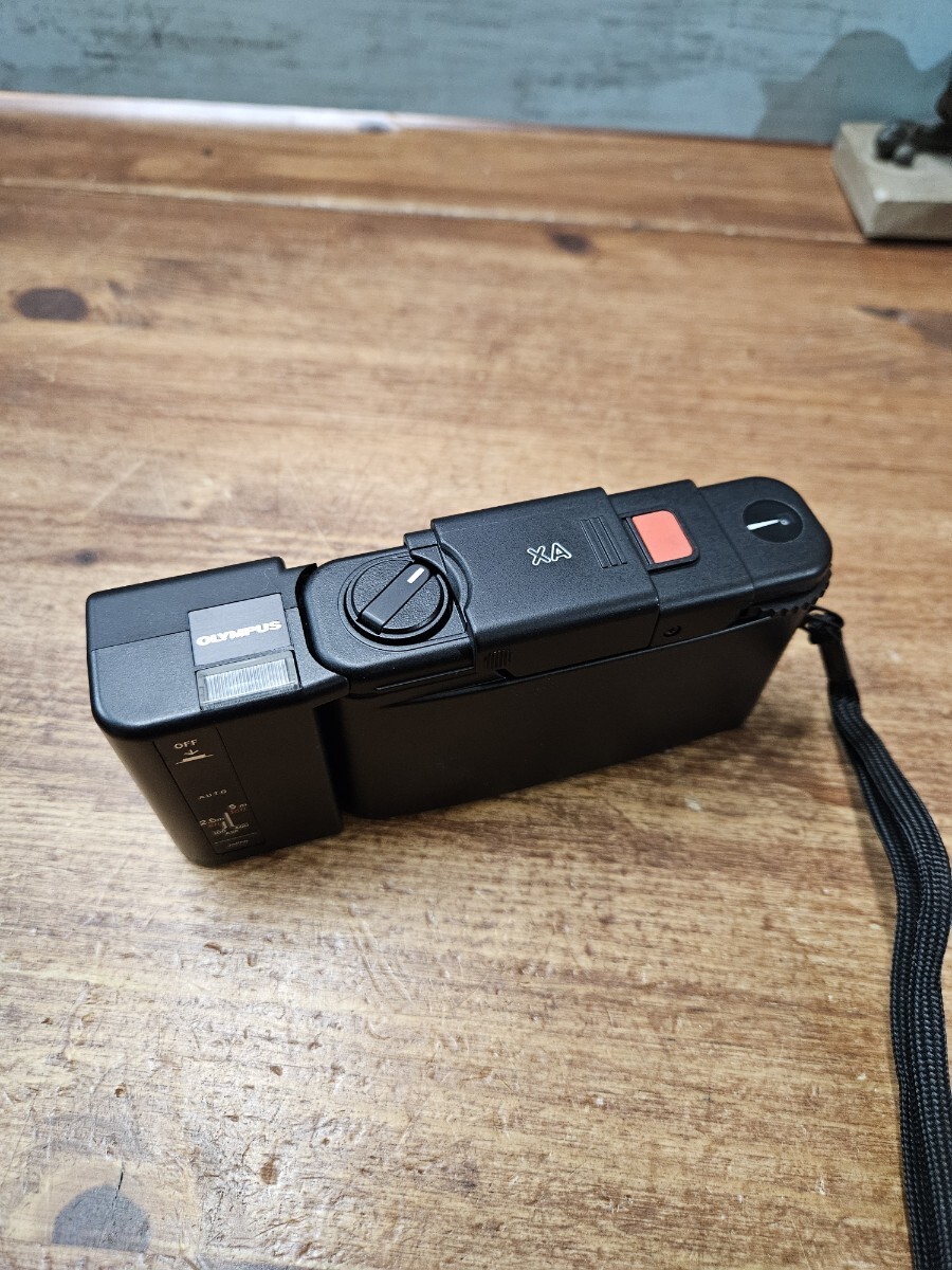 !_OLYMPUS Olympus compact пленочный фотоаппарат A11 XA Electronic Flash Vintage 