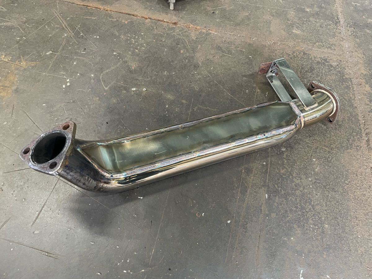 SR20DET シルビア フロントパイプ S13 S14 S15 SR20 ワンオフ SR20DET シルビア フロントパイプ S13 S14 S15 SR20 ワンオフ