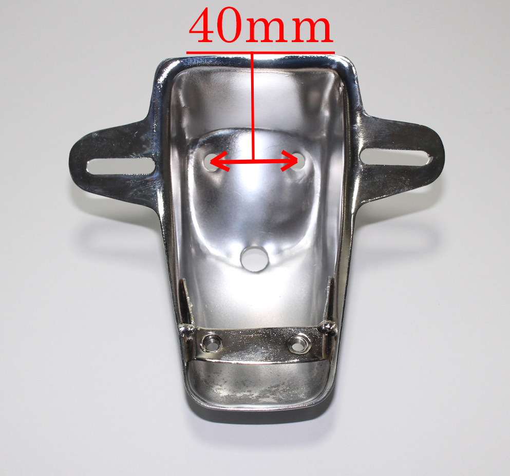AAA комплектация Classic старый машина HONDA Honda Chaly chaly специальный Steel производства хромированный задний фонарь номерная табличка держатель 