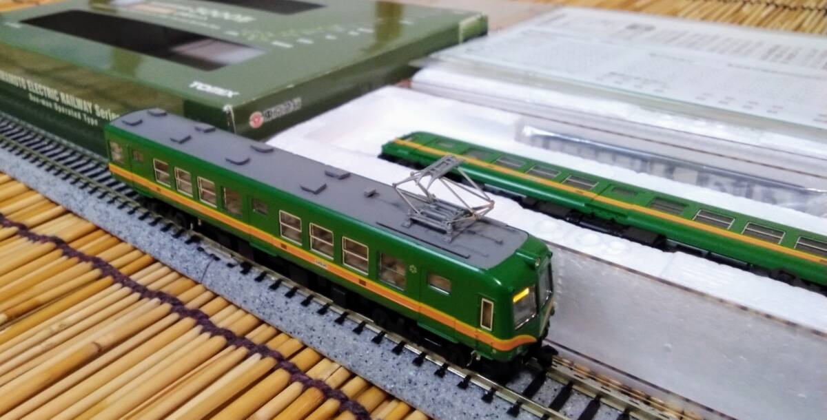 ▼TOMIX▼熊本電気鉄道/5000形(元東急5000系/青ガエル)/ワンマンライブ/2両セット/モハ5043+モハ5044/熊本電鉄/中古