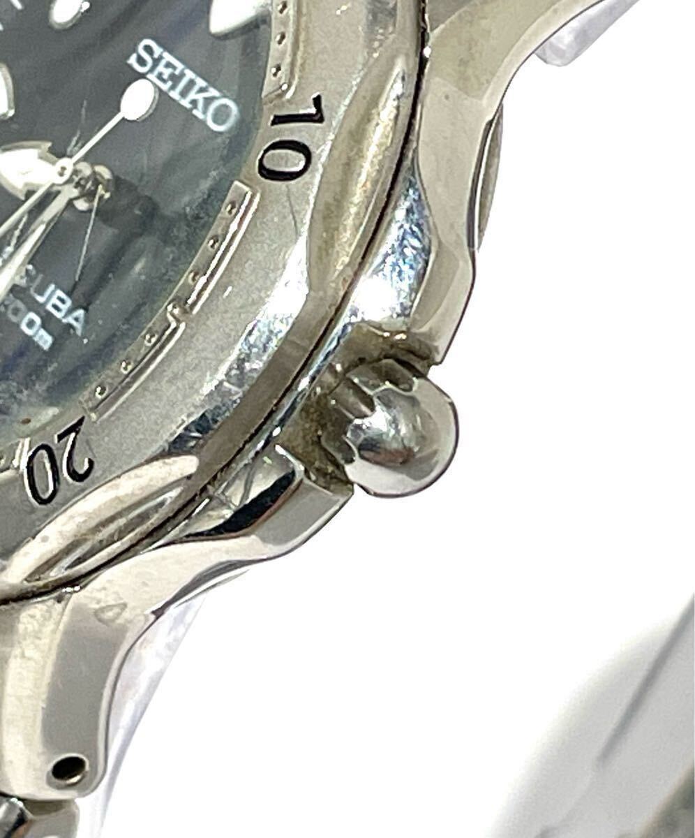 as-34 SEIKO セイコー SCUBA スキューバ デイト 200m 7N35-6A80 as-34 SEIKO セイコー SCUBA スキューバ デイト 200m 7N35-6A80