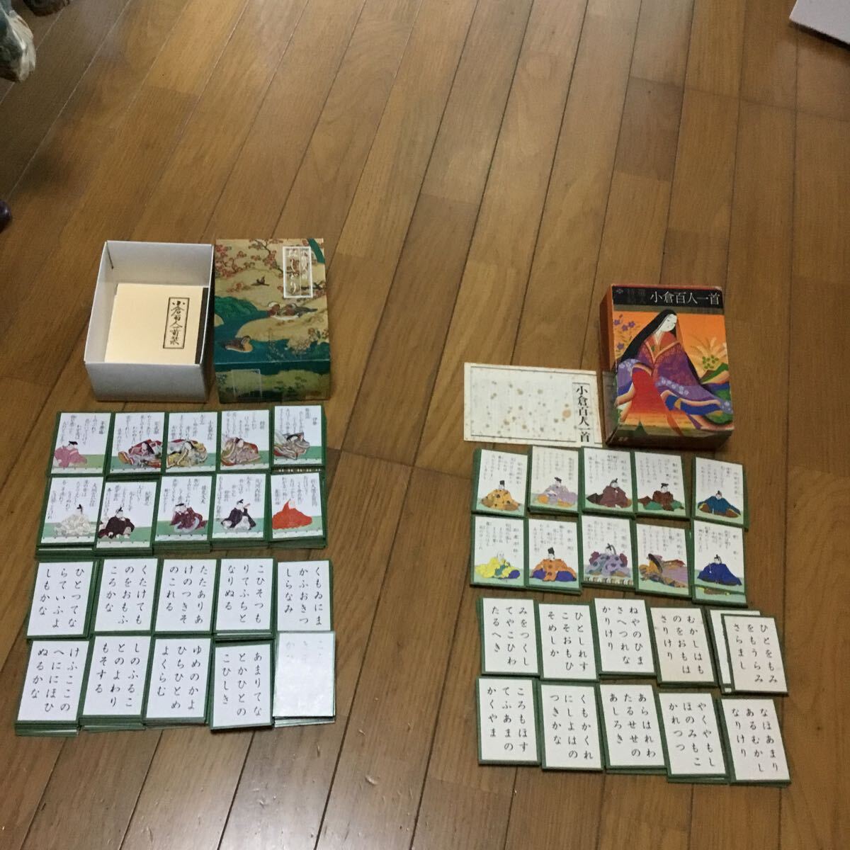 ☆ M23☆ 小倉百人一首 2セット おしどり 近江神宮 推奨品 翁 ☆ M23☆ 小倉百人一首 2セット おしどり 近江神宮 推奨品 翁