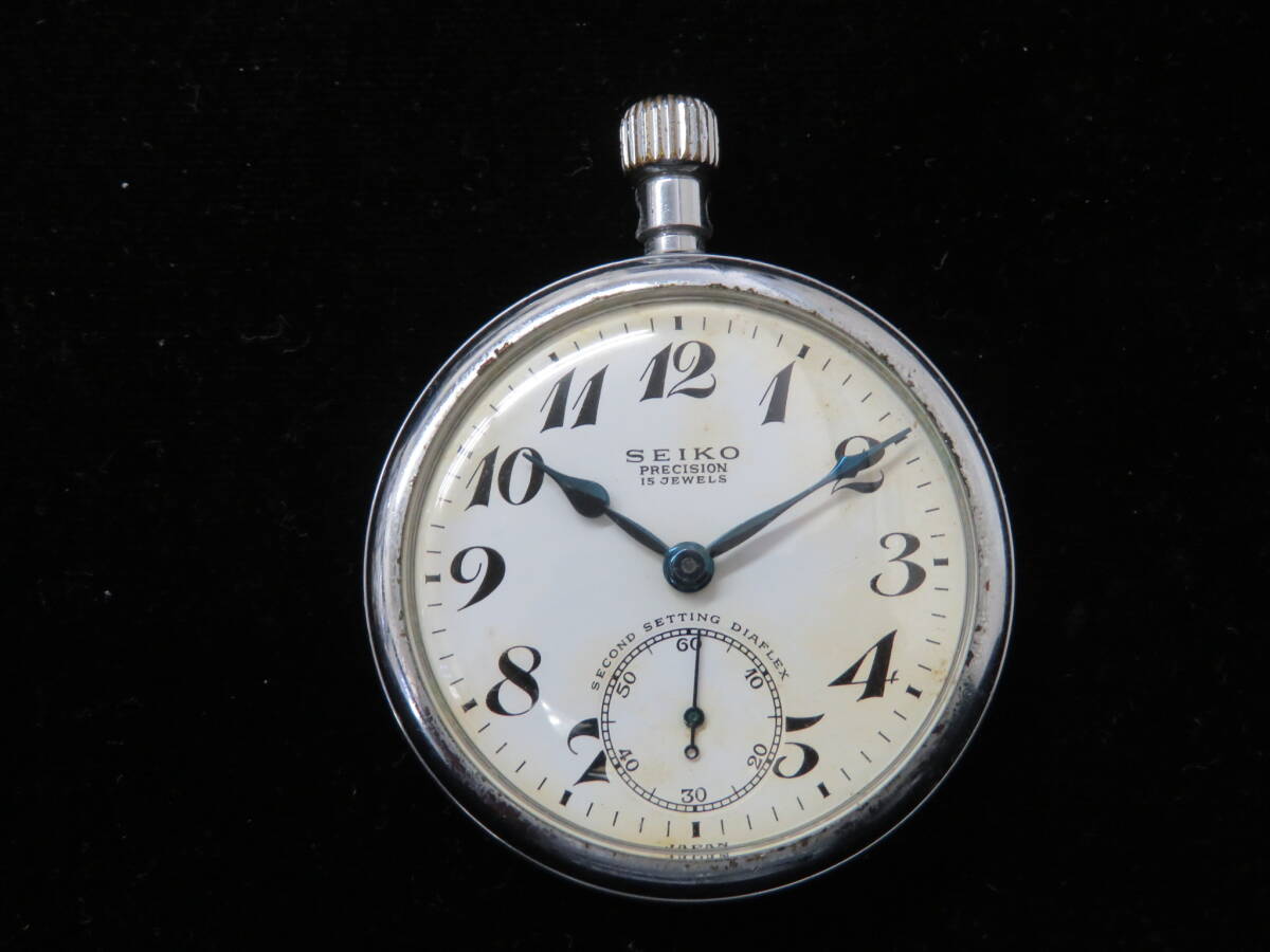 オメガの品格が伝わる銀無垢アンティーク懐中時計 【1907年製】