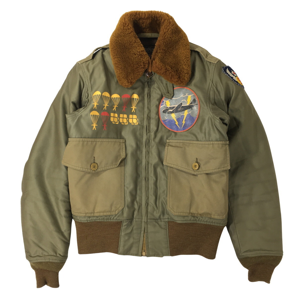 THE REAL McCOY'S ザ?リアルマッコイズ B-10 フライトジャケット 34 XS相當