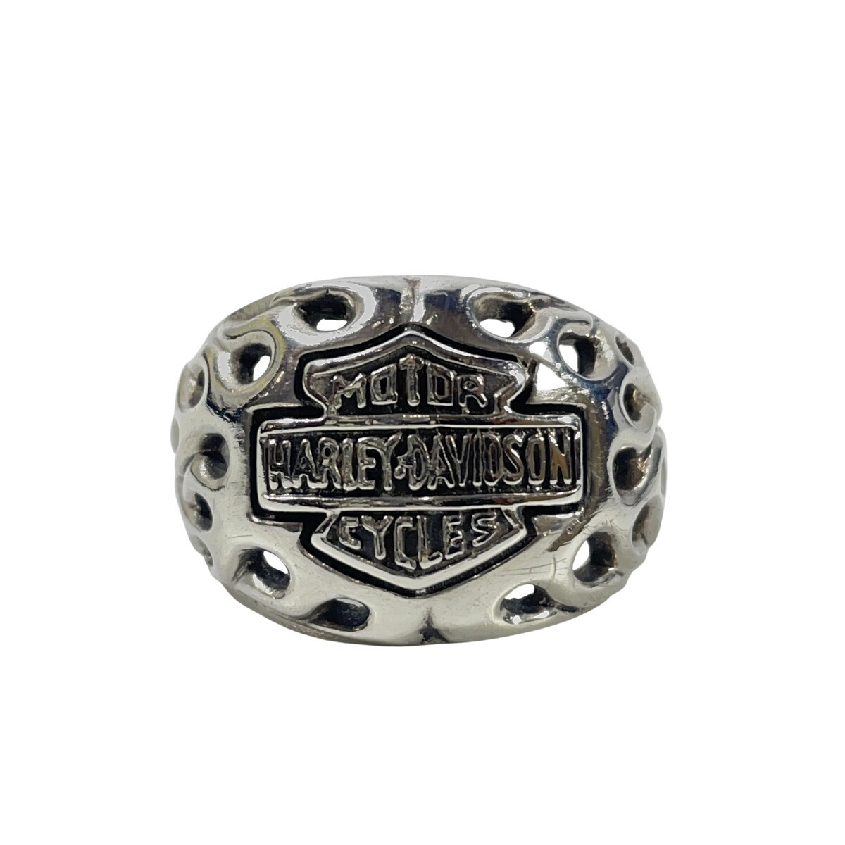 HARLEY DAVIDSON ハーレーダビッドソン エンブレムリング SILVER925記載 23號