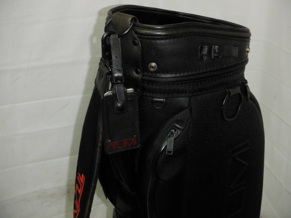 TUMI トゥミ 9.0型 アスリートスタッフ☆中古☆(BK)ゴルフ TUMI トゥミ 9.0型 アスリートスタッフ☆中古☆(BK)ゴルフ
