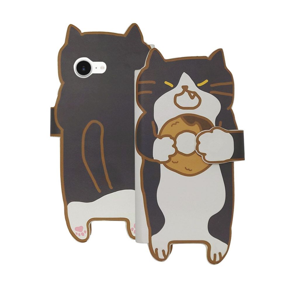 iPhone16e iPhone 16e блокнот type (. . трещина кошка ) модный смартфон кейс подставка moimoikka (......) iPhone16e iPhone 16e блокнот type (. . трещина кошка ) модный смартфон кейс подставка moimoikka (......)