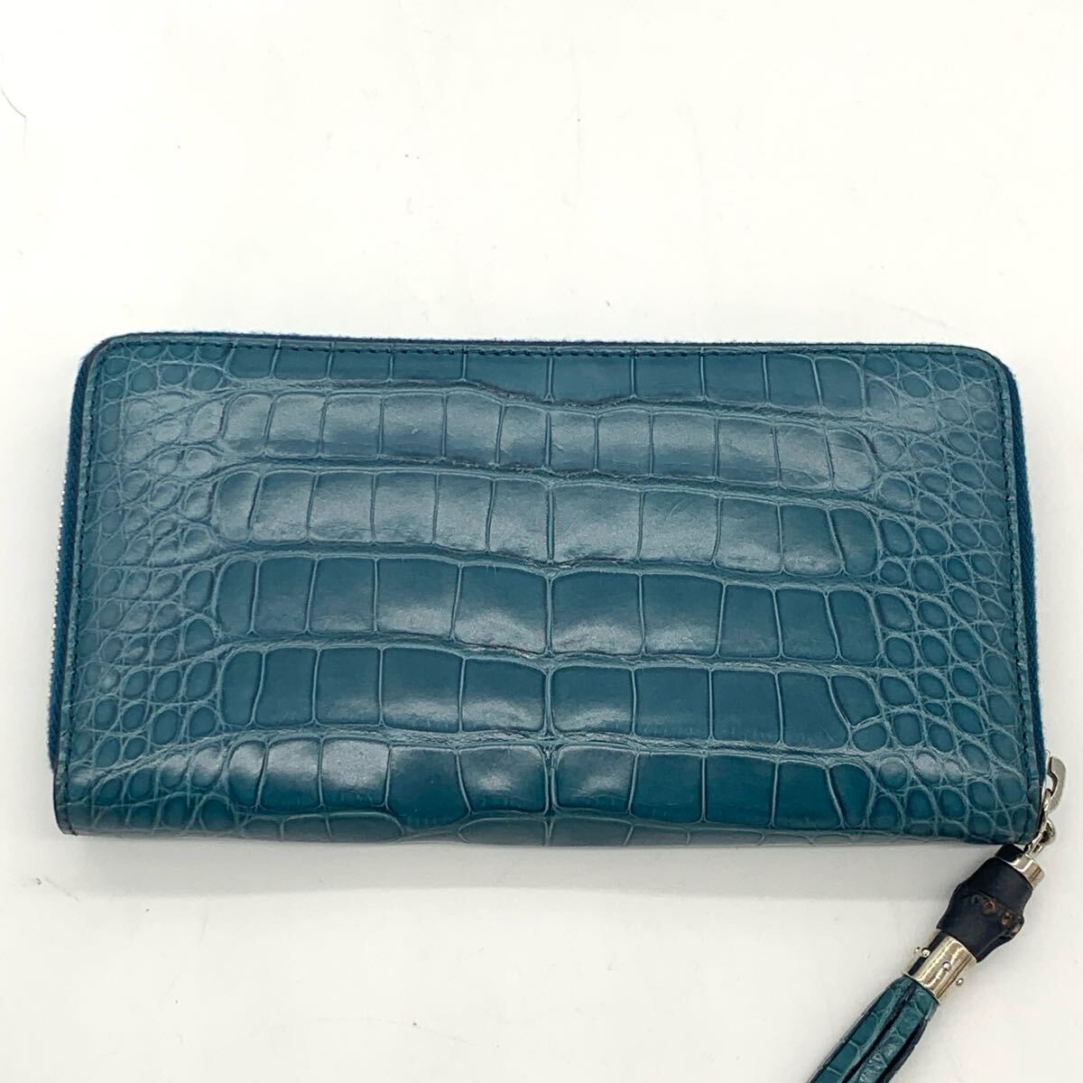 定価約70万!!未使用級!!希少色!!○GUCCI グッチ クロコダイル 定価約70万!!未使用級!!希少色!!○GUCCI グッチ クロコダイル