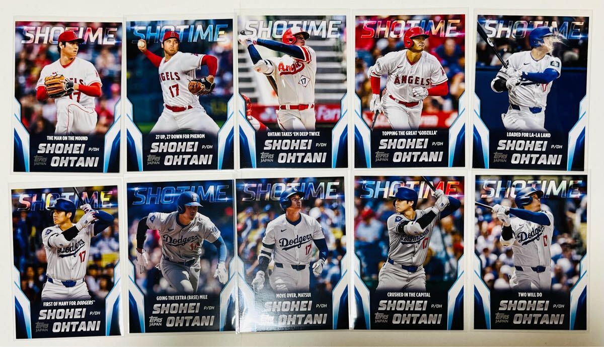 最新】2024 Topps Japan Edition SHOTIME インサートカード 大谷 最新】2024 Topps Japan Edition SHOTIME インサートカード 大谷