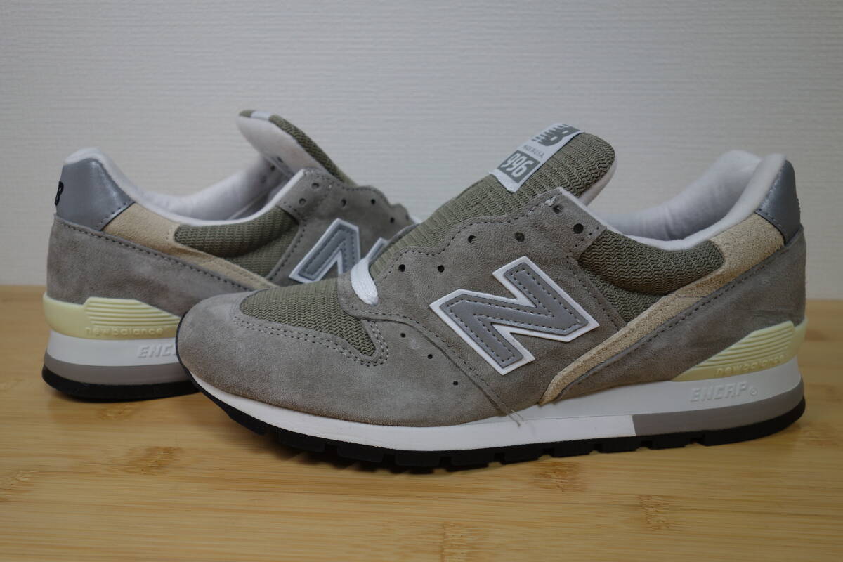 定価3.5万円 未使用 New Balance U996 GR 26cm USA 576 990 991 992 993 996 997 998 1300 1400 1500 UK NV GY v1 v2 v3 v4 v5 v6 限定