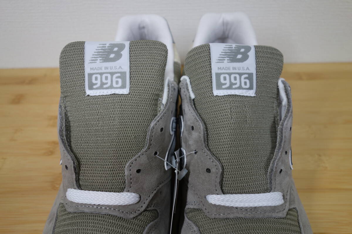 定価3.5万円 未使用 New Balance U996 GR 26cm USA 576 990 991 992 993 996 997 998 1300 1400 1500 UK NV GY v1 v2 v3 v4 v5 v6 限定