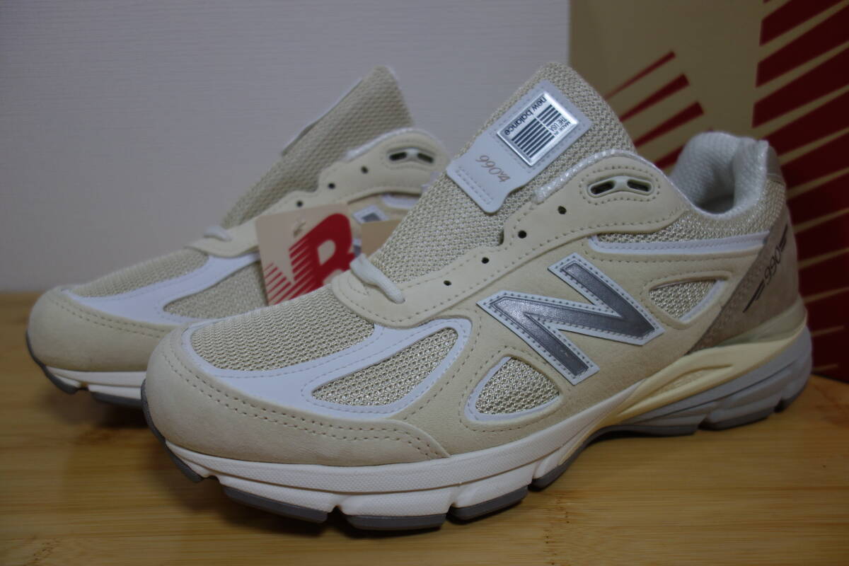 定価3.7万円 未使用 New Balance U990 TE4 27cm USA 白 576 990 991 992 993 996 997 998 1300 1400 1500 UK NV GR v1 v2 v3 v4 v5 v6 限定