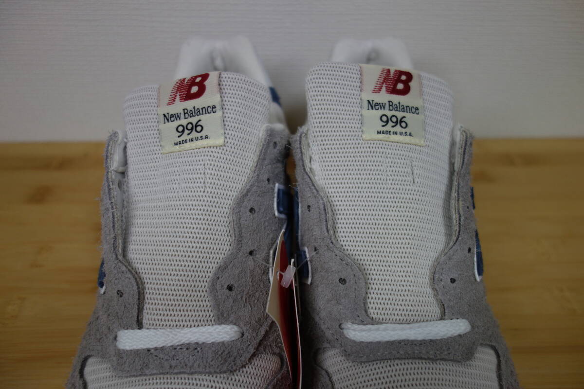定価3.5万円 未使用 New Balance U996 TE 27cm 灰 USA 576 990 991 992 993 996 997 998 1300 1400 1500 UK NV GY v1 v2 v3 v4 v5 v6 限定