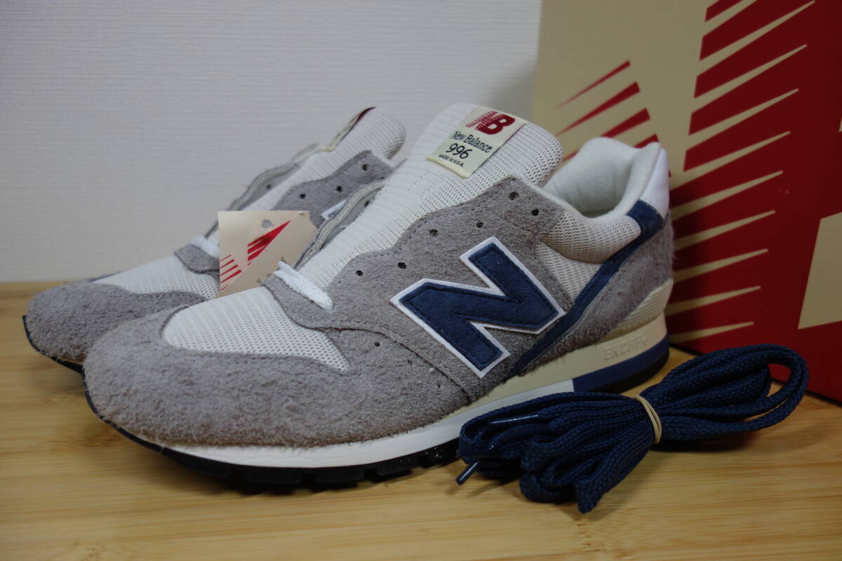 定価3.5万円 未使用 New Balance U996 TE 27cm 灰 USA 576 990 991 992 993 996 997 998 1300 1400 1500 UK NV GY v1 v2 v3 v4 v5 v6 限定