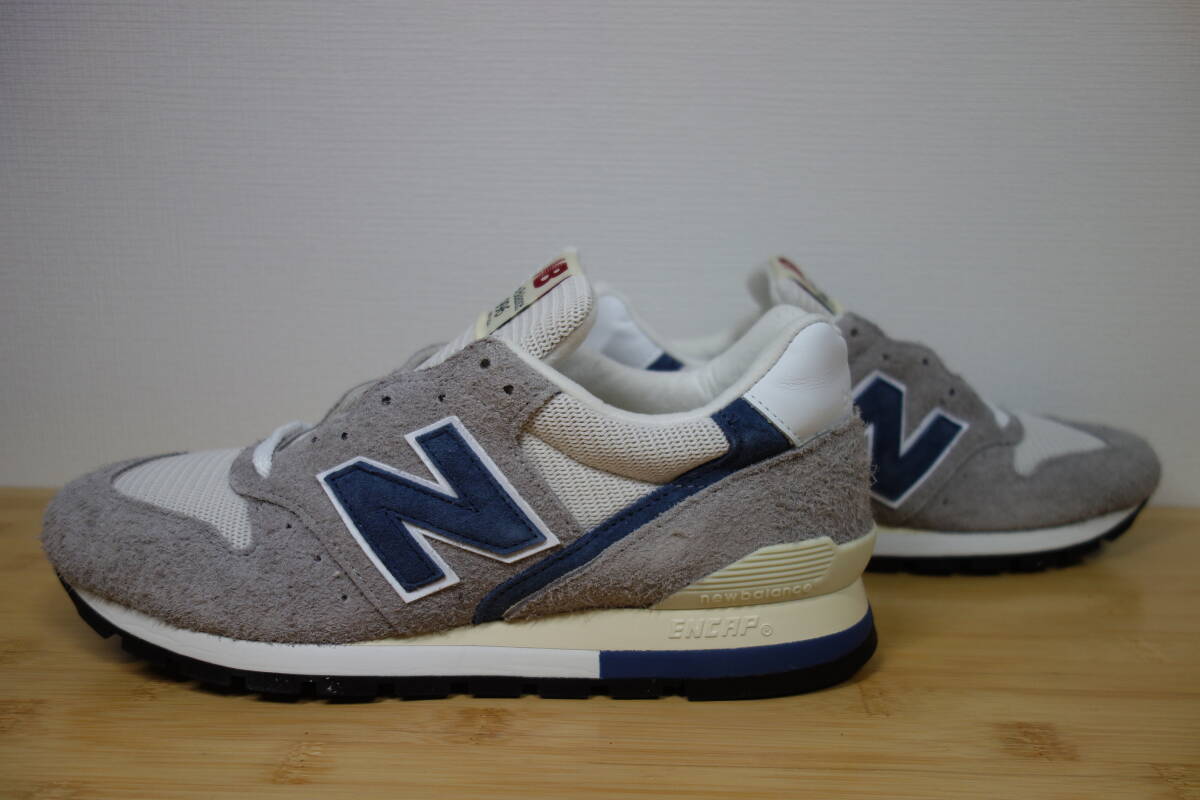 定価3.5万円 未使用 New Balance U996 TE 27cm 灰 USA 576 990 991 992 993 996 997 998 1300 1400 1500 UK NV GY v1 v2 v3 v4 v5 v6 限定
