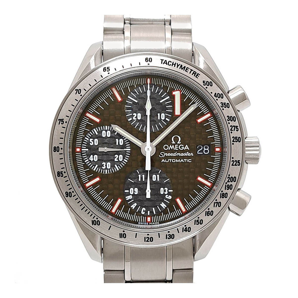オメガ スピードマスター レーシング ミハエル・シューマッハ 3519.50 自動巻き ステンレススティール メンズ OMEGA 中古