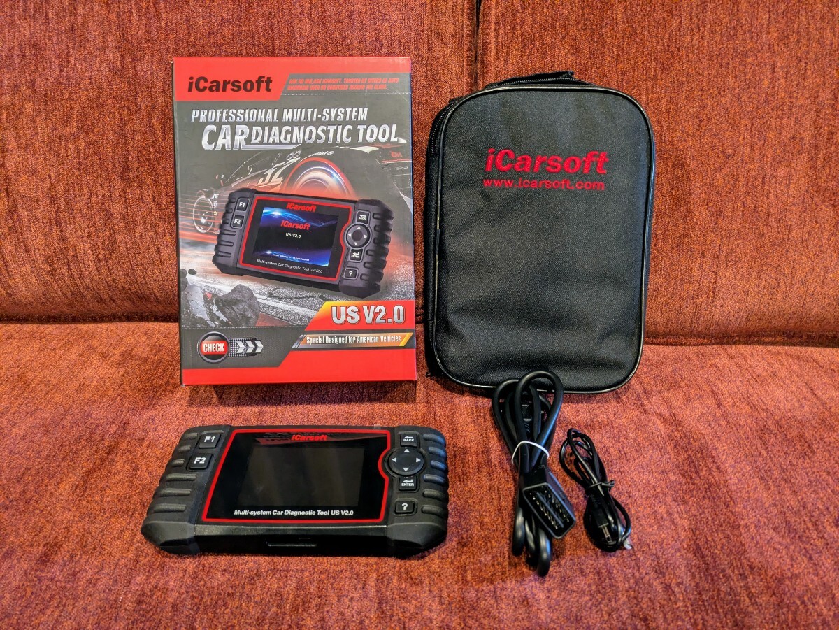 美品 iCarsoft OBDⅡ 診断機 診断ツール アメ車 スキャンツール Yahoo!オークション - 美品 iCarsoft OBDⅡ 診断機 診断ツール