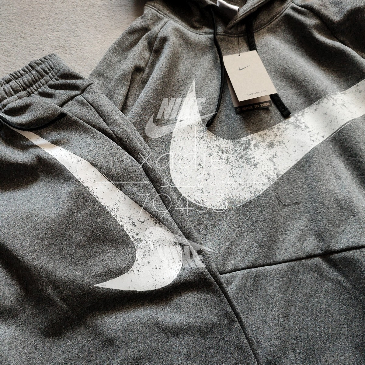 新品 正規品 NIKE ナイキ ビッグスウッシュ 上下セット サーマ
