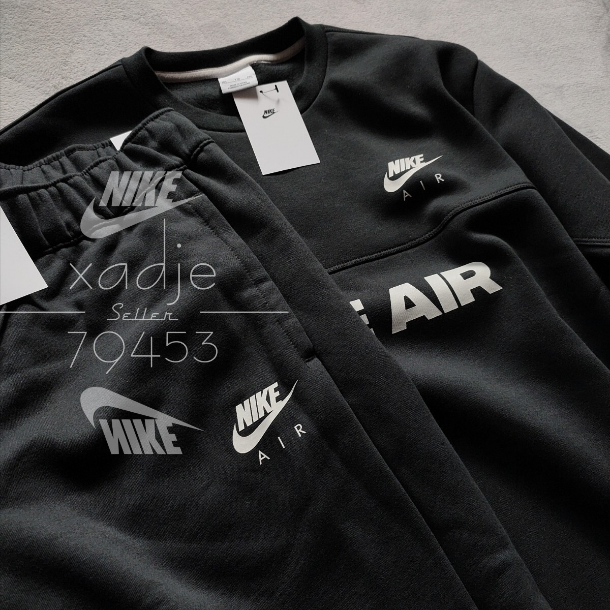 新品 正規品 NIKE AIR ナイキ エア ロゴ プリント 上下セット 新品 正規品 NIKE AIR ナイキ エア ロゴ プリント 上下セット