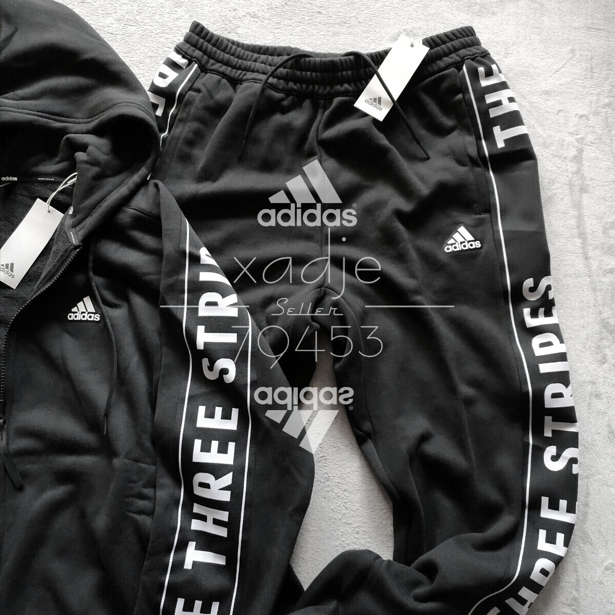 新品 正規品 adidas アディダス THE THREE STRIPES 上下セット 新品 正規品 adidas アディダス THE THREE STRIPES 上下セット