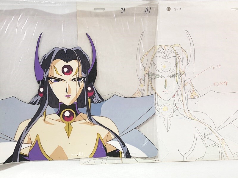 魔法騎士レイアース アルシオーネ セル画 動画付き 補足欄参照 1 魔法騎士レイアース アルシオーネ セル画 動画付き 補足欄参照 1
