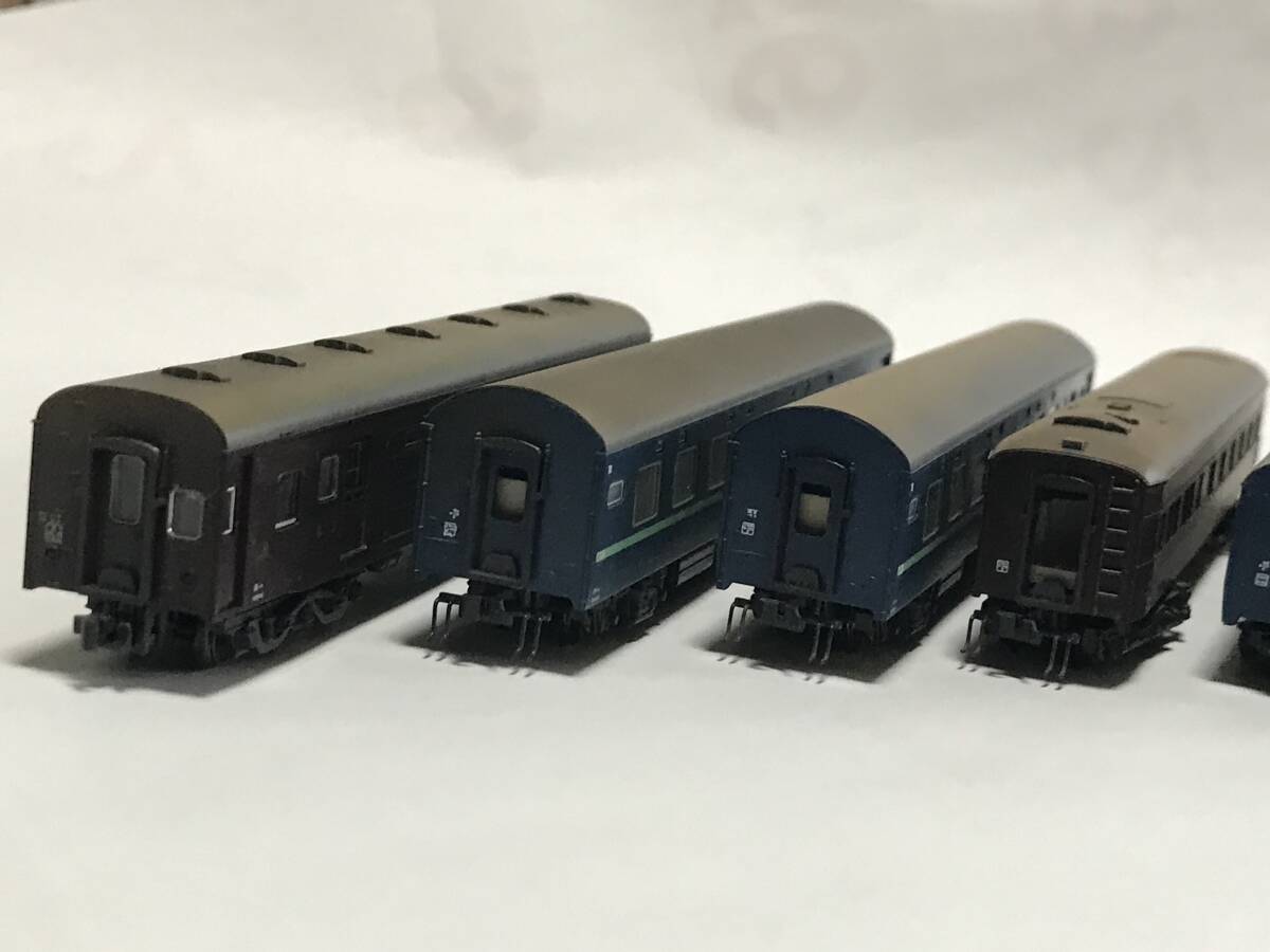 ◇◇KATO カトー10-1302 国鉄10系急行「安芸」 客車 メイク