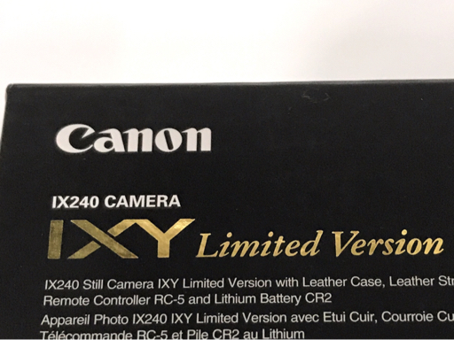 !_Canon 60 годовщина IXY240 Gold IXY Limited Version compact пленочный фотоаппарат с футляром .