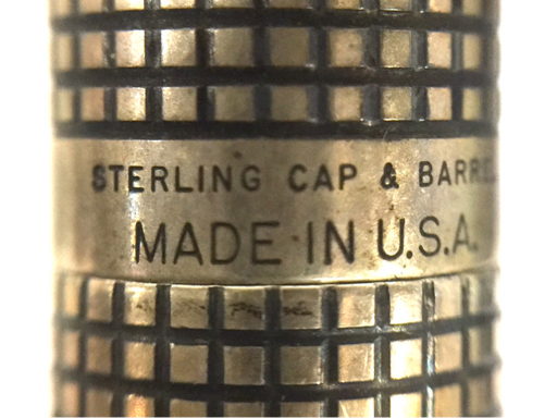 1円 パーカー STIRLING CAP&BARREL ペン先 14K 万年筆 1円 パーカー STIRLING CAP&BARREL ペン先 14K 万年筆