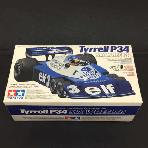 タミヤ 1/10 電動RC フォーミュラ1レーシングカー タイレル P34 タミヤ 1/10 電動RC フォーミュラ1レーシングカー タイレル P34