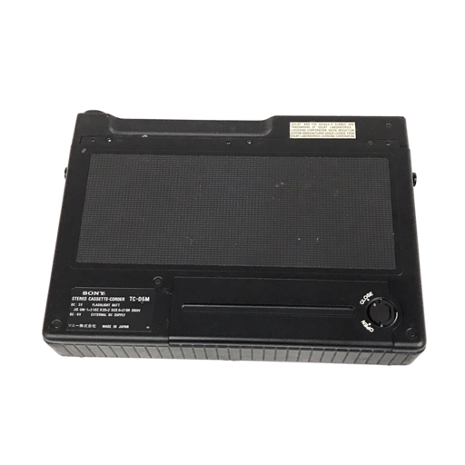 1円 SONY カセットテープレコーダーTC-D5M ブラック ソニー 1円 SONY カセットテープレコーダーTC-D5M ブラック ソニー