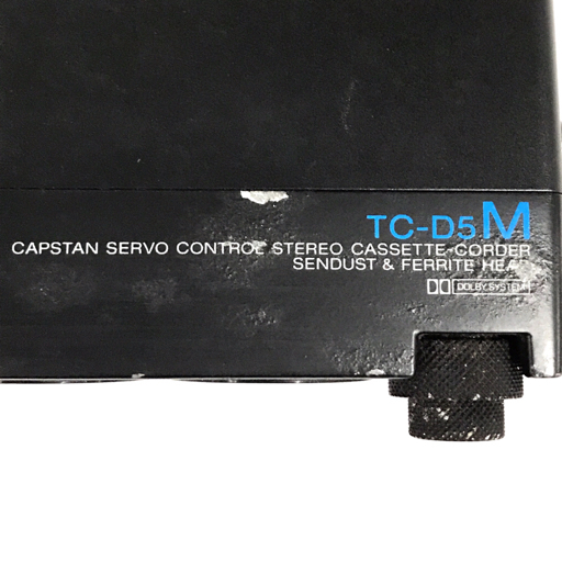 1円 SONY カセットテープレコーダーTC-D5M ブラック ソニー 1円 SONY カセットテープレコーダーTC-D5M ブラック ソニー