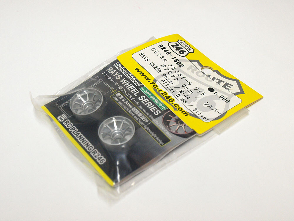 M1632A】京商 R246-1602 RAYS CE28N アルミ ホイール ワイド M1632A】京商 R246-1602 RAYS CE28N アルミ ホイール ワイド