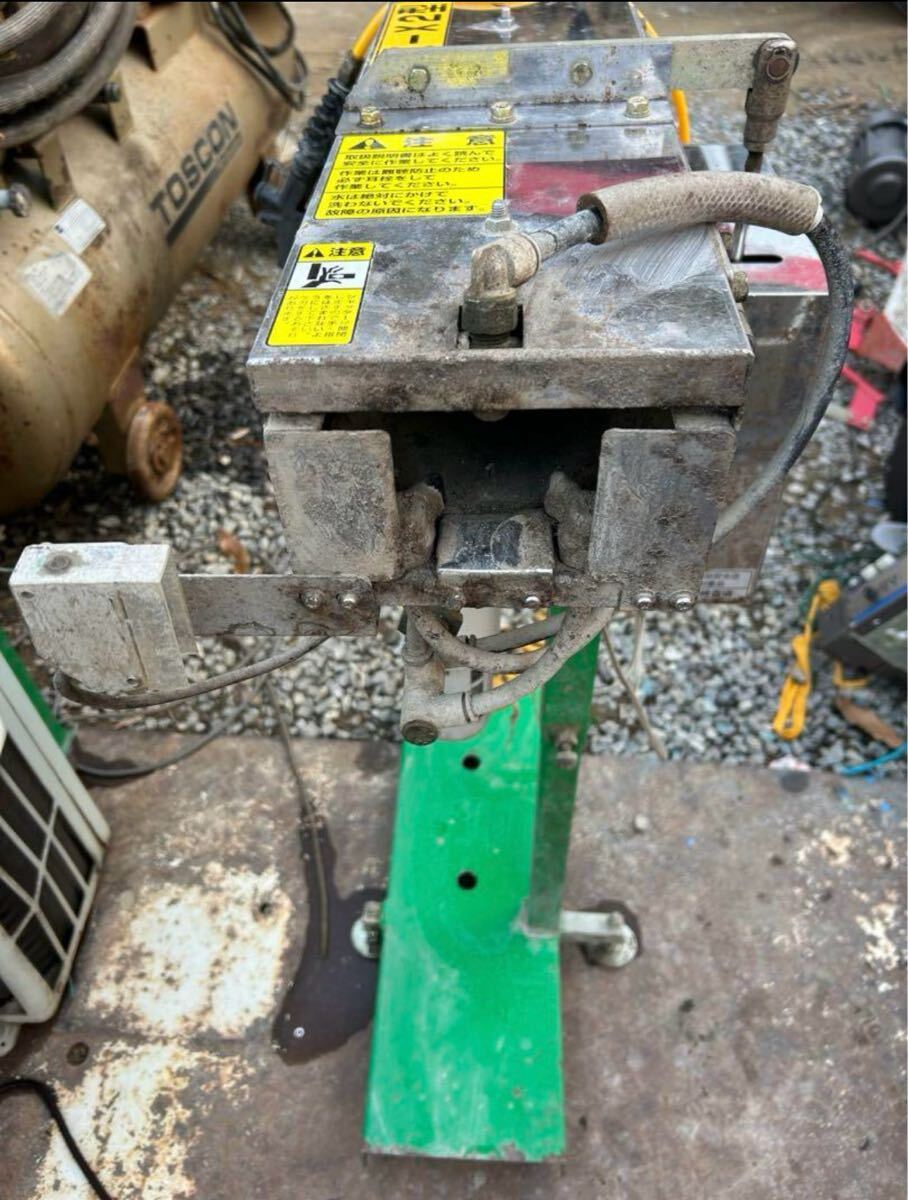 マツモト 長ネギ用 「根葉切り機」と「皮むき機」と マツモト 長ネギ用 「根葉切り機」と「皮むき機」と