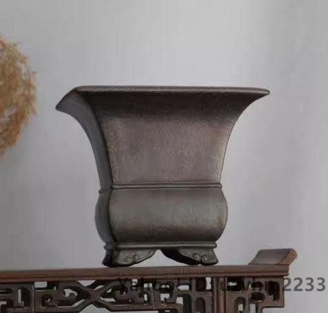 雲脚古風 漂口 四方鉢 紫砂の鉢 盆栽鉢 植木鉢 小品盆栽鉢 大品 雲脚古風 漂口 四方鉢 紫砂の鉢 盆栽鉢 植木鉢 小品盆栽鉢 大品