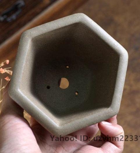 瓢口六方鉢 紫砂の鉢 盆栽鉢 植木鉢 小品盆栽鉢 大品盆栽鉢(清 瓢口六方鉢 紫砂の鉢 盆栽鉢 植木鉢 小品盆栽鉢 大品盆栽鉢(清