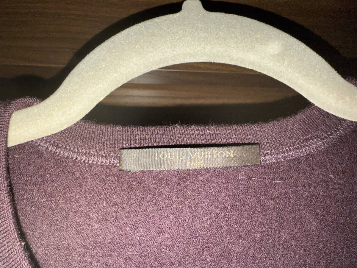 ヴィトン　メンズ　セーター　ロンT サイズＬ　本物　中古