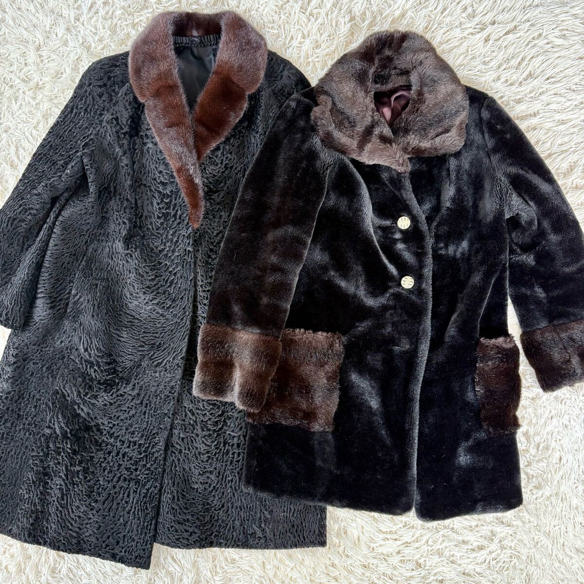 高級毛皮○SAGA MINK サガミンク ミンク EMBA ブルーフォックス 高級毛皮○SAGA MINK サガミンク ミンク EMBA ブルーフォックス