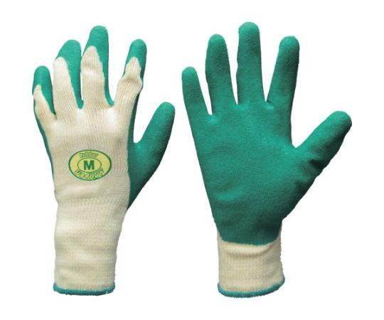 307／新品！格安！やわらかく作業(yè)がしやすい！グリップ力抜群！天然ゴム 背抜き作業(yè)手袋 Mサイズ 10雙 ムレにくい 防臭加工 スベリ止め