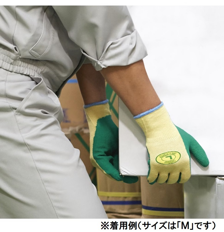 307／新品！格安！やわらかく作業(yè)がしやすい！グリップ力抜群！天然ゴム 背抜き作業(yè)手袋 Mサイズ 10雙 ムレにくい 防臭加工 スベリ止め