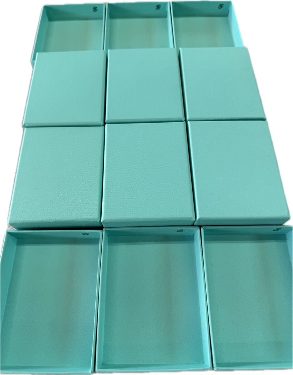 国内現行品Tiffany&co.ティファニー 空箱巾着6セット(シルバー 国内現行品Tiffany&co.ティファニー 空箱巾着6セット(シルバー