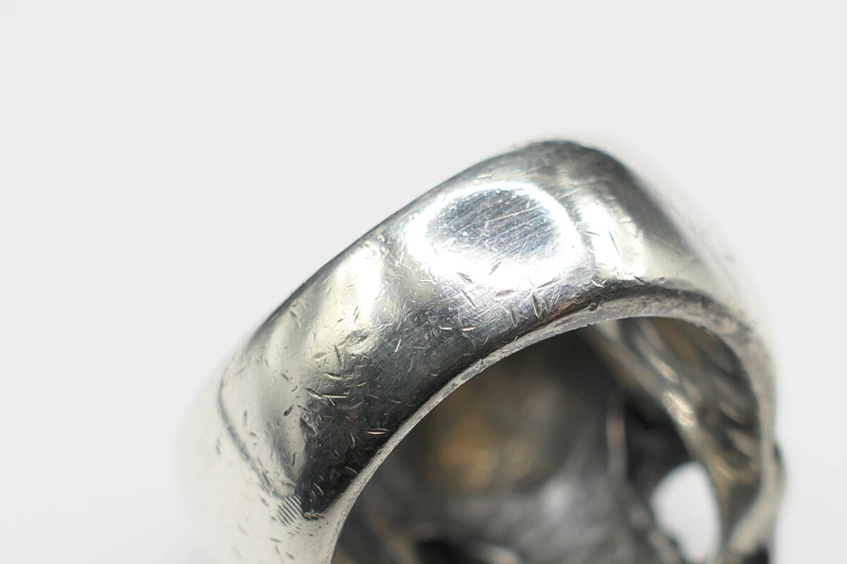 美品　17号　ストレンジフリークデザインス　スカル　リング　指輪 Yahoo!オークション - 美品 17号 ストレンジフリークデザインス