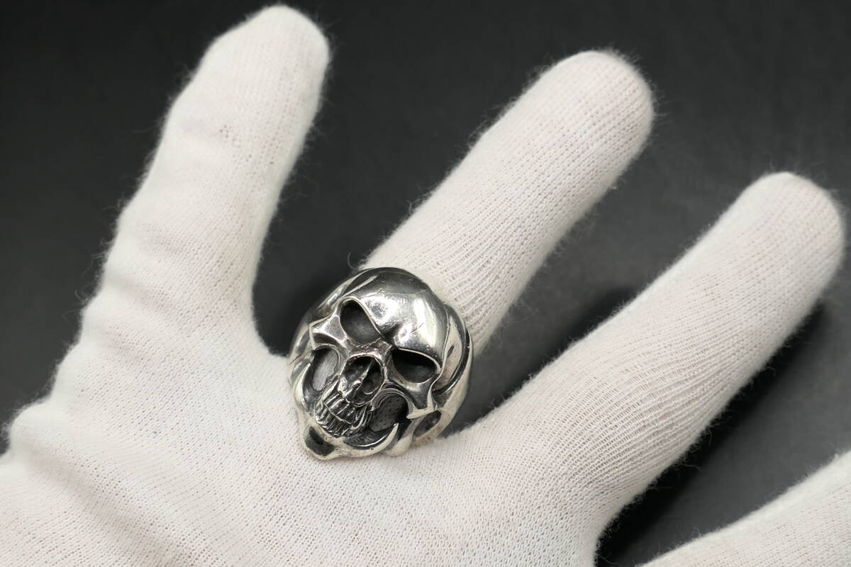 美品　17号　ストレンジフリークデザインス　スカル　リング　指輪 Yahoo!オークション - 美品 17号 ストレンジフリークデザインス