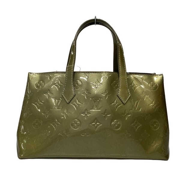 ルイヴィトン LOUIS VUITTON トートバッグ M91627 ウィルシャーPM レザー グリアールデコ MI3099 バッグ ヴェルニ