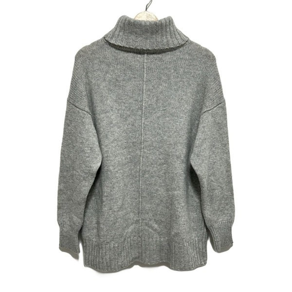 シップス SHIPS 長袖セーター/ニット サイズM - ライトグレー レディース タートルネック トップス_画像2