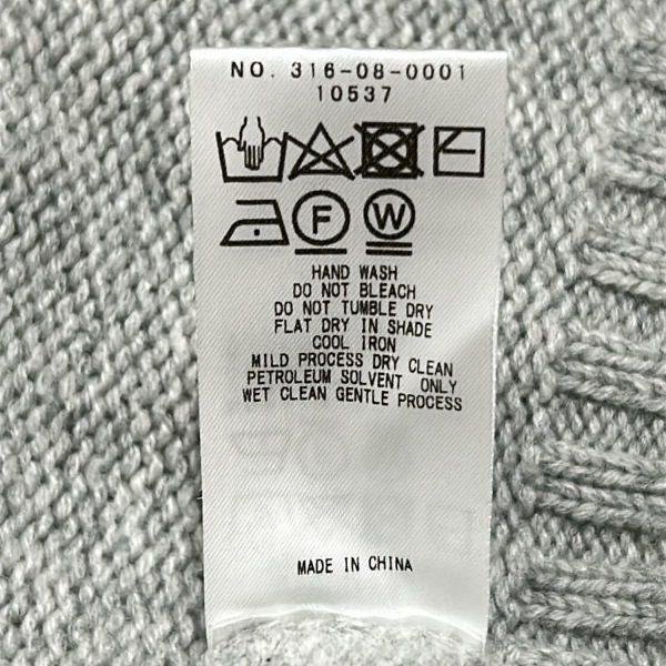 シップス SHIPS 長袖セーター/ニット サイズM - ライトグレー レディース タートルネック トップス_画像5