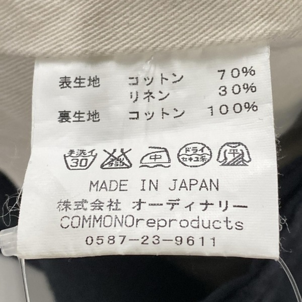 コモノリプロダクツ COMMONO reproducts ブルゾン - ダークネイビー メンズ 長袖/春/秋 ジャケット